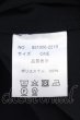 画像4: NO ID. / ドロップショルダータックシャツコート ONE ブラック O-25-02-20-014-NO-sh-YM-ZT093 (4)