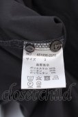 画像4: NO ID. BLACK / イレギュラーヘムラインロングシャツ 2 チャコール O-25-02-20-017-NO-sh-YM-ZT093 (4)