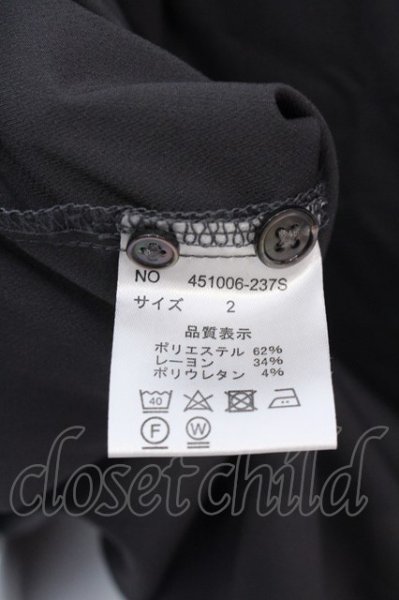 画像4: NO ID. BLACK / イレギュラーヘムラインロングシャツ 2 チャコール O-25-02-20-017-NO-sh-YM-ZT093 (4)