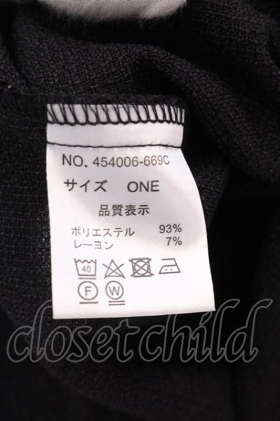 画像4: NO ID. BLACK / ボタンレスドレープコート ONE ブラック O-25-02-20-022-NO-ou-YM-ZT077 (4)