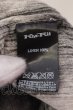 画像4: KMRii / Discharge Crepe Linen コート 2 ブラックxホワイト O-25-02-23-031-KM-ja-YM-ZT038 (4)