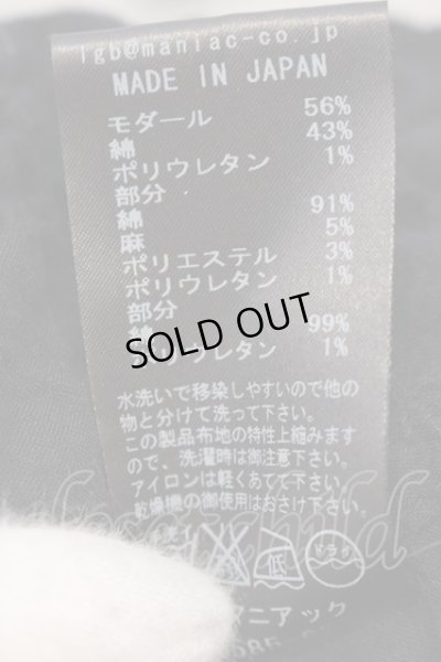 画像4: LGB / SHIRT-G/PK/BACK CROSS　フード付きシャツ レディース1 ブラック O-25-02-23-003-LG-sh-YM-ZT071