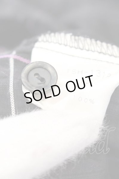 画像4: TORNADO MART / チェック七分袖シャツ L ブラック O-25-02-23-034-TO-sh-YM-ZT038 (4)