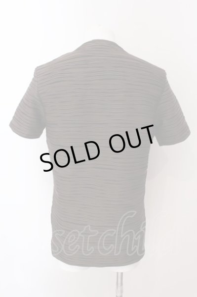 画像2: TORNADO MART / タックボーダー半袖カットソー Tシャツ L ブラウン O-25-02-23-035-TO-ts-YM-ZT038 (2)