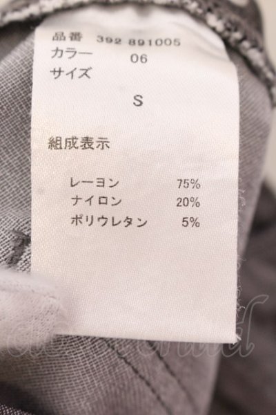画像3: semantic design / スーパーストレッチクロップドパンツ S グレー O-25-02-23-036-SE-pa-YM-ZT039