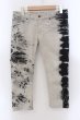 画像1: LGB / ST103/3/4/ クロップドブリーチデニムパンツ 26 グレー O-25-02-23-037-LG-pa-YM-ZT039 (1)