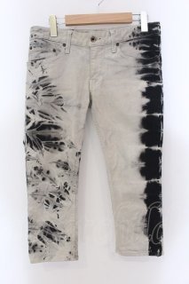 パンツ lgb st-103 LGB / ST103 シルバーコーティングパイソンスキニーパンツ 25