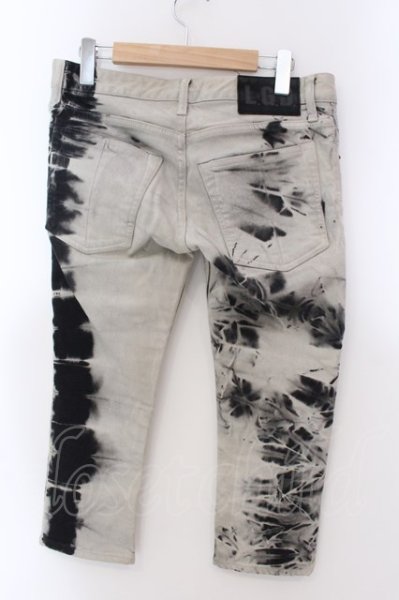 画像2: LGB / ST103/3/4/ クロップドブリーチデニムパンツ 26 グレー O-25-02-23-037-LG-pa-YM-ZT039 (2)