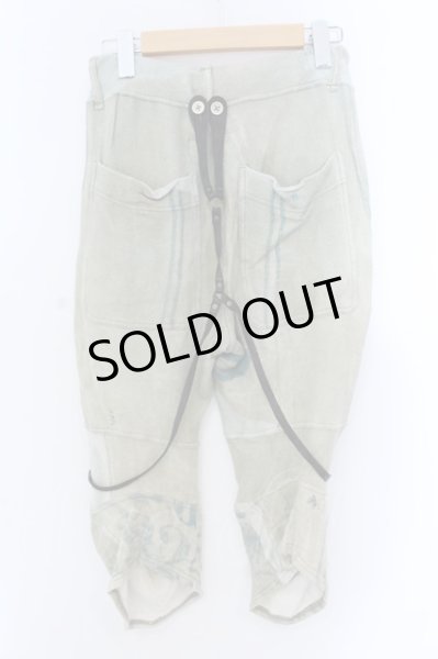 画像3: SHARE SPIRIT / 総柄クロップドイージーパンツ 36 グリーン O-25-02-23-038-SH-pa-YM-OS (3)