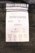 画像4: semantic design / シャドーアーガイルパンツ S ブラック O-25-02-23-041-SE-pa-YM-ZT039 (4)
