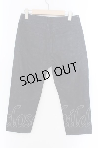 画像3: semantic design / シャドーアーガイルクロップドパンツ S ブラック O-25-02-23-042-SE-pa-YM-ZT039 (3)