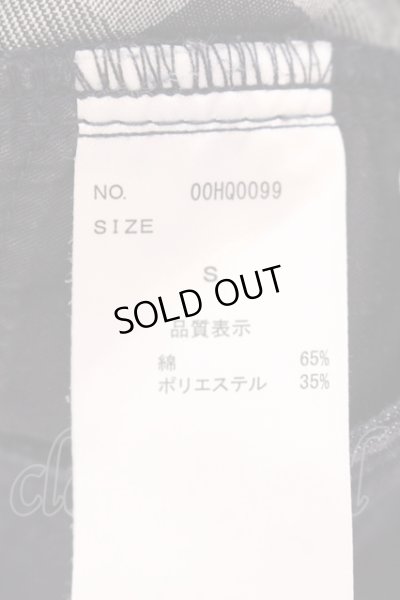 画像4: semantic design / シャドーアーガイルクロップドパンツ S ブラック O-25-02-23-042-SE-pa-YM-ZT039