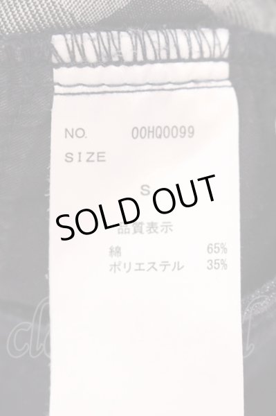 画像4: semantic design / シャドーアーガイルクロップドパンツ S ブラック O-25-02-23-042-SE-pa-YM-ZT039 (4)