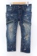 画像1: LGB / ST103/2Z/3/4/R クロップドデニムパンツ 26 インディゴ O-25-02-23-043-LG-pa-YM-ZT039 (1)