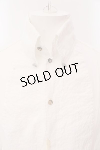 画像2: IFSIXWASNINE / TXS-PGS/FUNG/M スカルボタンダウンシャツ【メンズ1】 1 ホワイト O-25-02-23-045-IF-sh-YM-OS (2)