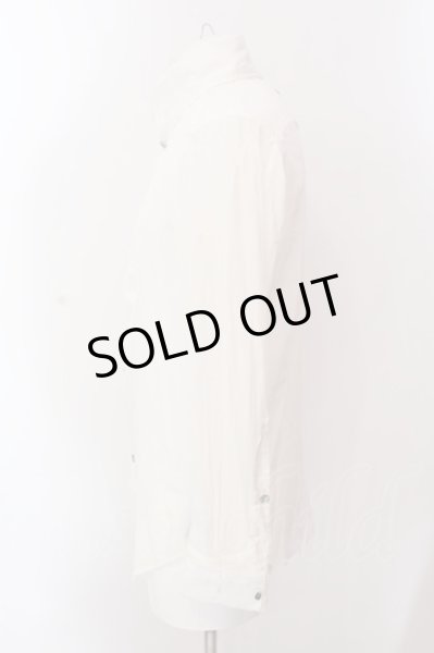 画像5: IFSIXWASNINE / TXS-PGS/FUNG/M スカルボタンダウンシャツ【メンズ1】 1 ホワイト O-25-02-23-045-IF-sh-YM-OS (5)