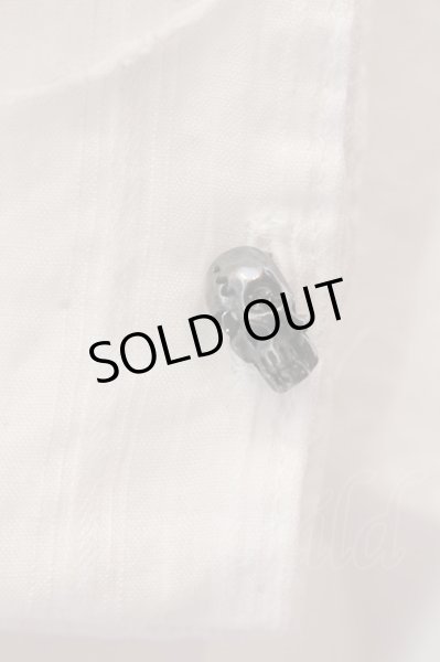 画像7: IFSIXWASNINE / TXS-PGS/FUNG/M スカルボタンダウンシャツ【メンズ1】 1 ホワイト O-25-02-23-045-IF-sh-YM-OS (7)