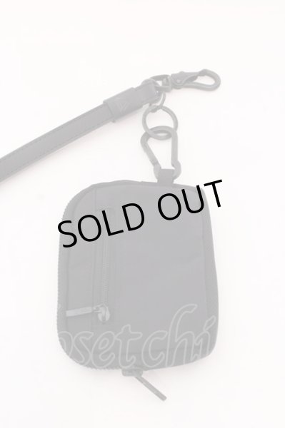 画像2: Moonage Devilment / NECK STRAP & COIN PURSE  ブラックｘブラック O-25-02-23-046-MO-za-YM-ZT191 (2)