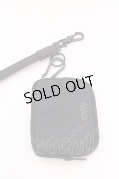 画像3: Moonage Devilment / NECK STRAP & COIN PURSE  ブラックｘブラック O-25-02-23-046-MO-za-YM-ZT191 (3)