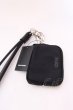 画像2: Moonage Devilment / NECK STRAP & COIN PURSE  ブラックｘシルバー O-25-02-23-048-MO-za-YM-ZT191 (2)