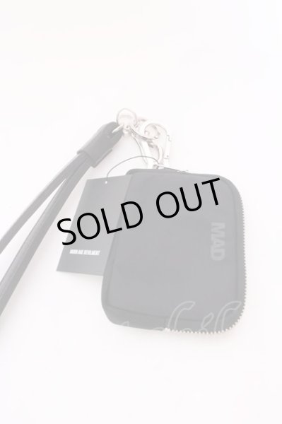 画像2: Moonage Devilment / NECK STRAP & COIN PURSE  ブラックｘシルバー O-25-02-23-048-MO-za-YM-ZT191 (2)