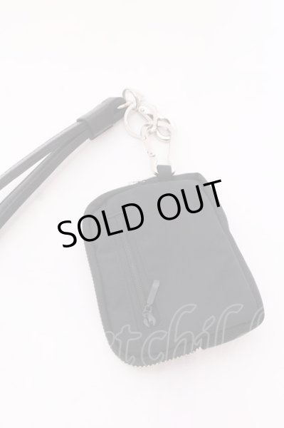 画像3: Moonage Devilment / NECK STRAP & COIN PURSE  ブラックｘシルバー O-25-02-23-048-MO-za-YM-ZT191 (3)