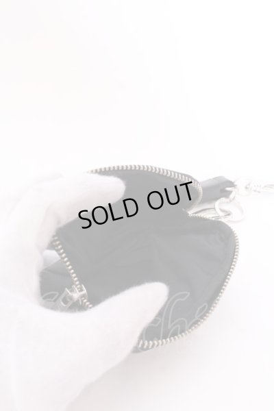 画像4: Moonage Devilment / NECK STRAP & COIN PURSE  ブラックｘシルバー O-25-02-23-048-MO-za-YM-ZT191