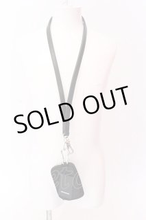 Moonage Devilment / NECK STRAP & COIN PURSE ブラックxゴールド O