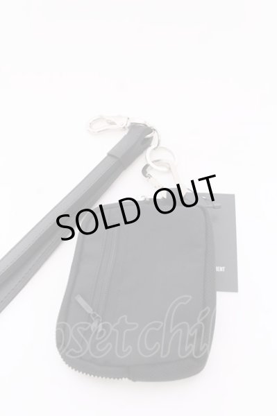 画像2: Moonage Devilment / NECK STRAP & COIN PURSE  ブラックｘシルバー O-25-02-23-049-MO-za-YM-ZT191 (2)