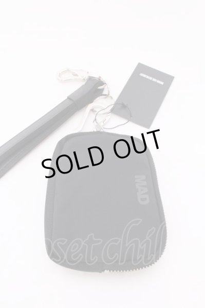 画像3: Moonage Devilment / NECK STRAP & COIN PURSE  ブラックｘシルバー O-25-02-23-049-MO-za-YM-ZT191 (3)