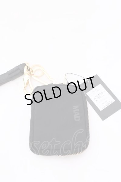 画像2: Moonage Devilment / NECK STRAP & COIN PURSE  ブラックｘゴールド O-25-02-23-050-MO-za-YM-ZT191 (2)