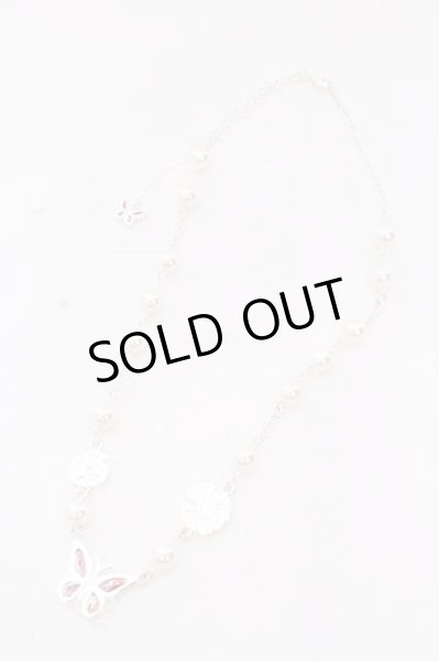 画像2: STUGAZI / ネックレス.Great Days Butterfly Angel  パールｘレッド O-25-02-23-054-St-za-YM-OS (2)