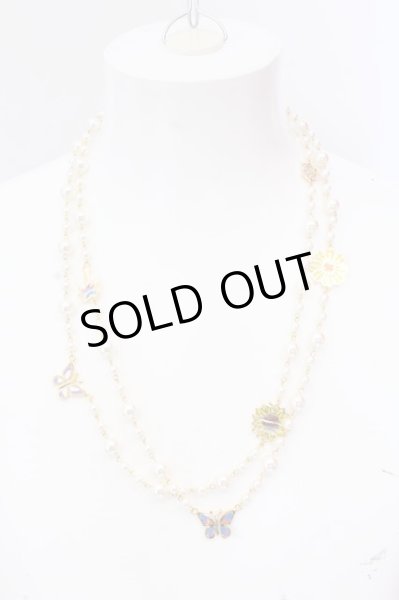 画像2: STUGAZI / ネックレス.Alice Gold Angel  ゴールドｘパールｘレッド O-25-02-23-059-St-za-YM-OS (2)