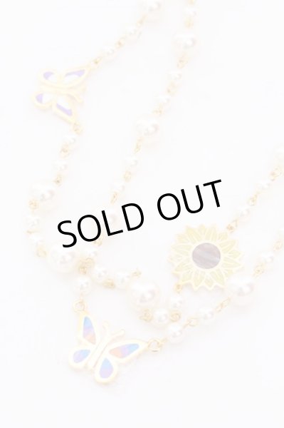 画像4: STUGAZI / ネックレス.Alice Gold Angel  ゴールドｘパールｘレッド O-25-02-23-059-St-za-YM-OS (4)