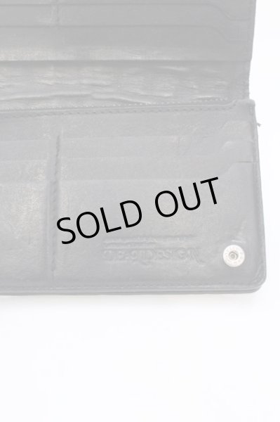 画像7: DEAL DESIGN / クロコロングウォレット  ブラック O-25-02-23-060-DE-za-YM-OS (7)