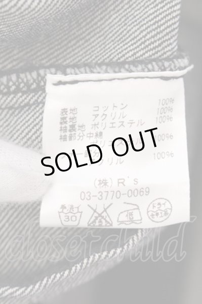 画像4: JURY BLACK / ファー付きデニムジャケット Gジャン 1 ブラック O-25-02-23-006-JU-ja-YM-OS (4)