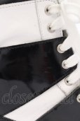 画像7: CIVARIZE / バックZIPハイカットスニーカー 42 ブラックｘホワイト O-25-02-23-062-CI-sho-YM-ZT-7000