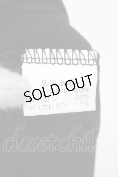 画像4: JURY BLACK / 裾スタッズロゴTシャツ 3 ブラック O-25-02-23-008-JU-ts-YM-OS (4)