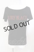 JURY BLACK / 1st Anniversary ストーンロゴTシャツ 1 ブラック O-25-02-23-010-JU-ts-YM-OS