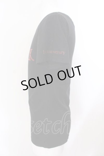 画像2: JURY BLACK / 1st Anniversary ストーンロゴTシャツ 1 ブラック O-25-02-23-010-JU-ts-YM-OS (2)