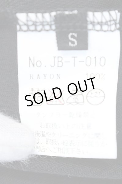 画像3: JURY BLACK / ドレープネック6分袖カットソー S ブラック O-25-02-23-013-JU-to-YM-OS (3)