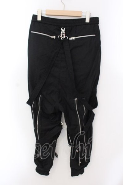 画像2: CIVARIZE / Torture ボンテージサルエルパンツ 44 ブラック O-25-02-23-018-CI-pa-YM-ZT039 (2)