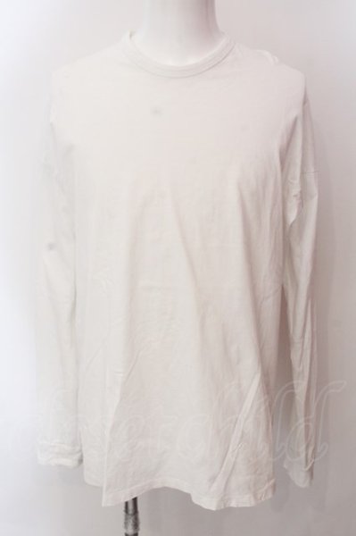 画像1: NILoS / COTTON BOIL JERSEY カットソー 1 ホワイト O-25-02-23-024-Ni-to-YM-ZT038 (1)