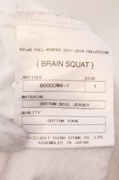 画像4: NILoS / COTTON BOIL JERSEY カットソー 1 ホワイト O-25-02-23-024-Ni-to-YM-ZT038 (4)