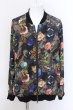 画像1: CIVARIZE / Realization シフォンブルゾンジャケット 44 マルチ O-25-02-24-004-CI-to-YM-ZT200 (1)