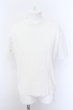 画像1: FUGA / サイドスリットTシャツ 44 ホワイト O-25-02-24-032-FU-ts-YM-ZT205 (1)