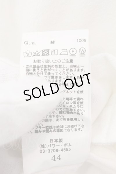 画像4: FUGA / サイドスリットTシャツ 44 ホワイト O-25-02-24-032-FU-ts-YM-ZT205 (4)