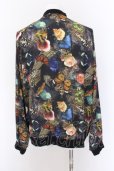 画像2: CIVARIZE / Realization シフォンブルゾンジャケット 44 マルチ O-25-02-24-004-CI-to-YM-ZT200 (2)