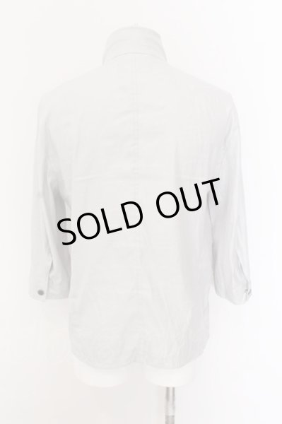 画像2: TORNADO MART / ジップアップシャツブルゾン LL ライトグレー O-25-02-24-038-TO-ja-YM-ZT184 (2)