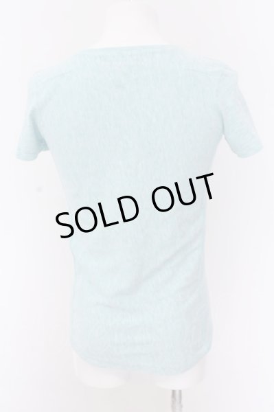 画像2: GOSTAR DE FUGA / ChampionコラボVネックTシャツ  ミント O-25-02-24-051-GO-ts-YM-ZT259 (2)